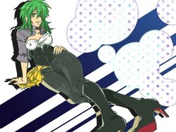 1girls breasts female green_hair human light-skinned_female light_skin long_hair ophiuchus_shaina saint_seiya shounen_jump silver_saints tagme