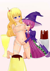 madolche madolche_majoleine madolche_puddingcess tagme witch_hat yu-gi-oh!