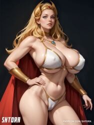 ai_generated big_breasts breasts large_breasts masters_of_the_universe princess_adora she-ra she-ra_princess_of_power shtora thick_thighs