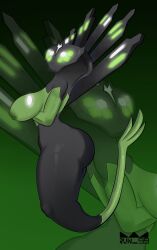 anthro anthro_only big_breasts big_thighs breasts dragon fanart nintendo pokemon pokemon_(species) run_99 scalie self_upload thighs zygarde zygarde_50_form zygarde_50_forme