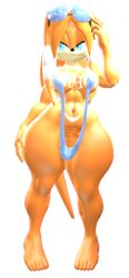 1futa 3d 3d_model anthro big_penis bikini black_nose breasts canastus cleavage dreadlocks echidna fur furry futa_only futanari hips kabalmystic mobian mobian_(species) mobian_echidna monotreme mostly_nude_futanari orange_fur penis pinup sega solo solo_anthro solo_futa sonic_(series) sonic_adventure sonic_the_hedgehog_(series) source_filmmaker sunglasses_on_head tagme thighs tikal_the_echidna tikal_the_echidna_(kabalmystic) transparent_background voluptuous_futanari