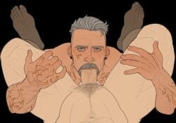 balls bara big_penis blowjob castlevania daddy dbd dead_by_daylight dilf dracula dracula_(castlevania) erection garbancobean gay_blowjob male male_only manly mature_male muscular_male oral oral_sex penis vittorio_toscano