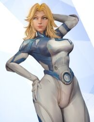 1girls 3d big_ass big_breasts blender blender_(software) blonde_female blonde_hair blue_eyes bodysuit breasts breasts cameltoe fantastic_four invisible_woman invisible_woman_(marvel_rivals) marvel marvel_rivals navel pose posing posing_for_picture seductive shibarademu solo solo_female solo_focus sue_richards sue_storm tagme thick_ass thick_thighs tight_clothes tight_clothing toned_female wide_hips