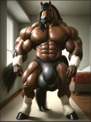 ai_generated anthro bed bedroom beefy biceps big_balls big_penis black_mane bodybuilder brown_body brown_skin bulge clean enormous_balls enormous_penis enormous_testicles equine_tail extremely_horny full_body fully_sheathed furry giant giant_male heavy_balls heavy_penis hooves horny horse horse_penis horse_tail horsecock huge_balls huge_cock huge_testicles hyper hyper_muscles impossible_fit indoors looking_at_viewer lust m.g.t.o.w. male male_focus mane massive_balls massive_cock massive_muscles massive_penis monster monster_balls monster_cock muscular muscular_arms muscular_legs muscular_male muscular_thighs naughty pecs penis_bulge pleasure pleasured powerful proud_of_his_cock seductive seductive_look shameless sheath solo standing straight strong strong_cock strong_penis tail thick_thighs underpants veins veiny very_horny very_strong white_fur