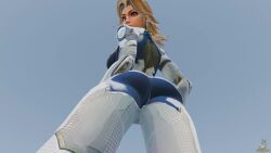 ass blonde_hair chairpov facesitting invisible_woman invisible_woman_(marvel_rivals) marvel marvel_comics marvel_rivals pov sitting_on_person sue_storm suit superheroine tagme tight_clothing video