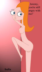 candace_flynn disney female female_only helix human nipples phineas_and_ferb solo tagme