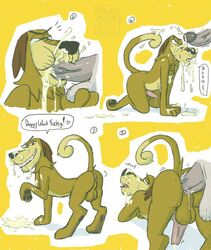 canine cartoon_network dukey johnny_test_(series) male mikefur multiple_males yaoi