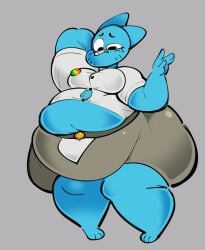 belly fat fat_belly fizzooka nicole_watterson obese obese_female the_amazing_world_of_gumball