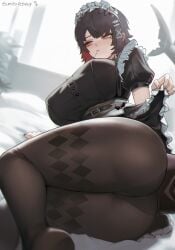 1girls artist_request ass ass_focus big_ass big_balls big_breasts blush blushing busty ellen_joe fat_ass fish_taul fully_clothed hoyoverse huge_ass huge_breasts huge_butt large_ass large_breasts large_butt light-skinned_female light_skin maid maid_headdress maid_outfit maid_uniform mihoyo pantyhose shark_girl shark_tail shy shy_expression tagme tagme_(artist) tail thick thick_ass thick_thighs thighs tomatoketchup96 under_skirt victoria_housekeeping zenless_zone_zero