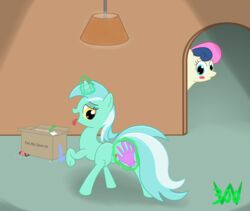 bonbon_(mlp) friendship_is_magic lyra_heartstrings_(mlp) my_little_pony smooth_skin w300