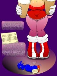 amy rose from sega by myicrolewdz