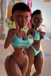 2girls 3d ass big_ass big_breasts big_thighs breasts brown-skinned_female brown_body brown_skin bust busty chest curvaceous curvy curvy_figure dark-skinned_female dark_skin daughter disney female female_focus hero heroine hips hourglass_figure huge_ass huge_breasts large_ass large_breasts legs mature mature_female melanie_(smitty34) mother mother_and_daughter older_female original_character original_characters pixar slim_waist smitty34 superhero superheroine the_incredibles thick thick_hips thick_legs thick_thighs thighs top_heavy valerie_(smitty) voluptuous voluptuous_female waist wide_hips wide_thighs younger_female