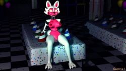 3d_(artwork) animal_humanoid anthro breasts canid canid_humanoid canine canine_humanoid digital_media_(artwork) exposed_breasts female five_nights_at_freddy's fox fox_humanoid funtime_foxy_(fnaf) funtime_foxy_(fnafsl) fur gamma1 genitals humanoid mammal mammal_humanoid multicolored_body multicolored_fur pink_body pink_fur pussy scottgames sister_location solo source_filmmaker_(artwork) white_body white_fur yellow_eyes