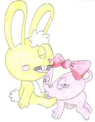 cuddles cuddles_(htf) fellatio giggles giggles_(htf) happy_tree_friends shadowlink350 tagme