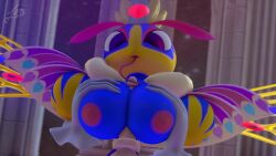 1boy 1boy1girl 1girls 3d adriandustred animated areola blender female huge_breasts human human_penetrating insect_girl kirby_(series) kirby_triple_deluxe large_ass large_breasts large_penis male nipples nude paizuri queen_sectonia sound tagme tonguejob video