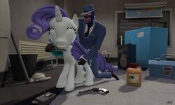 1boy 1girls anal bestiality crossover crying cum cum_in_ass cum_inside fancy fancy_clothing fancy_old_man friendship_is_magic garry's_mod interspecies my_little_pony rape rarity_(mlp) spy_(team_fortress_2) straight surprise_buttsecks surprise_buttsex team_fortress_2 zoophilia