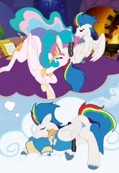 alicorn equine female friendship_is_magic jabberwockychamber male my_little_pony pegasus princess_celestia_(mlp) tagme