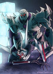 2boys cube doggy_style forced_yaoi megatron rape robot starscream tagme transformers transformers_prime unhappy_male yaoi