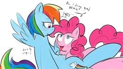 friendship_is_magic haiku my_little_pony pinkie_pie_(mlp) rainbow_dash_(mlp) smooth_skin