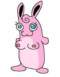 breasts color exposed_breasts female female_only nudity pokemon solo wigglytuff