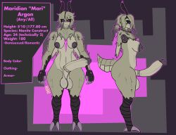absurd_res antennae_(anatomy) anthro arthropod arthropod_abdomen balls big_balls big_breasts big_butt big_penis breasts butt choker fluffy genitals glowing glowing_markings gynomorph hi_res huge_penis insect intersex jewelry lepidopteran mari(rysetheclone) markings moth neck_tuft necklace penis rysetheclone solo thick_thighs tuft
