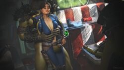 1girls 2boys 3d between_legs between_thighs big_ass big_breasts big_thighs breasts curvaceous curvy curvy_figure fallout fallout_(series) fallout_(tv_series) female hips hourglass_figure huge_ass huge_breasts huge_thighs large_ass large_breasts large_thighs light-skinned_female light_skin lucy_maclean male male/female mature mature_female otacon212 outercourse pip-boy slim_waist straight super_mutant thick thick_hips thick_legs thick_thighs thigh_sex thighjob thighs voluptuous waist wide_hips