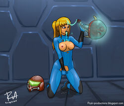 metroid (creature) from metroid by psyk323