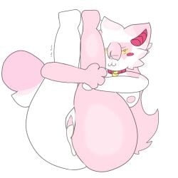 ass background creampie cum cum_in_pussy cum_inside eyes female female_only furry furry_female heart_eyes kit_community kit_community_v2 legs legs_up mikyana mikyana.batt pink_fur pussy text_in_background tiktoker white_background white_body white_fur yellow_eyes