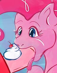 anz blue_eyes cherry earth_pony equine fellatio female friendship_is_magic fur hair male mammal my_little_pony open_eyes oral penis pink_fur pink_hair pinkie_pie_(mlp) pony straight straight_hair tongue whipped_cream