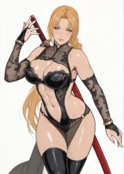 blonde_hair dead_or_alive dead_or_alive_xtreme_venus_vacation helena_douglas ninja ninja_gaiden