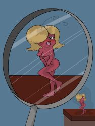 ant anthro atom_ant cartoon embarrassed embarrassed_nude_female enf hanna-barbera insects micro nude_female