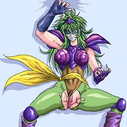 green_hair ophiuchus_shaina saint_seiya tagme