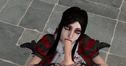 3d alice_(madness_returns) alice_in_wonderland alice_liddell alice_madness_returns american_mcgee's_alice dudehentai female