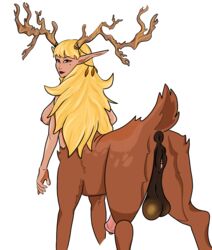 1futa absurd_res alpha_channel animal_genitalia animal_genitalia_on_humanoid animal_penis anonymous_artist antlers anus back back_view balls blonde_hair breasts cervid cervid_taur corruption_of_champions corruption_of_champions_ii deer_taur dryad equine_penis equine_pussy full-package_futanari futa_only futanari genitals herm hermaphrodite hi_res horse_anus_on_humanoid horse_pussy_on_humanoid horsecock_on_humanoid humanoid intersex light_skin long_hair looking_at_viewer looking_back mammal multi_genitalia nude orlaith_(corruption_of_champions_2) pale_skin penis pussy solo standing taur