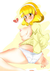 clothing medium_breasts natsuki_(artist) panties pretty_cure smile_precure tagme yayoi_kise