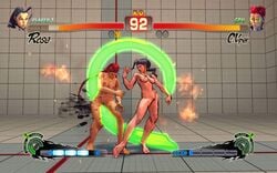 3d crimson_viper female female_only human multiple_females rose_(street_fighter) street_fighter tagme