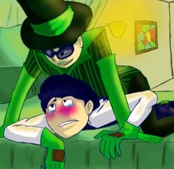 2boys bed blush crying dr._seuss dr_seuss gay gloves greed-ler illumination_entertainment male once-ler rape selfcest sharp_teeth sunglasses the_lorax the_lorax_(film) top_hat universal_pictures universal_studios yaoi