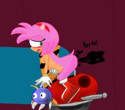 amy_rose butlova inflation pink_hair sonic_(series)