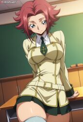kallen stadtfeld from code geass by crispiiart