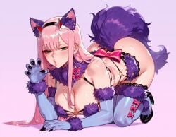 mash kyrielight from darling in the franxx by balecxi
