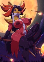 delphox from nintendo by right side down