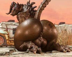 deathclaw from fallout by willie piv