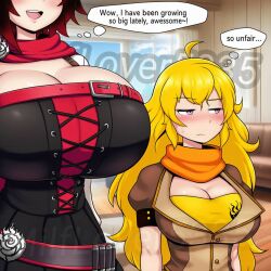 ruby rose from rwby by milflover5335