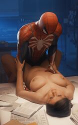 peter parker from marvel by fugtrup
