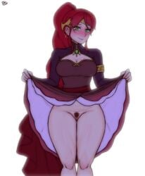 pyrrha nikos from rwby by randomboobguy