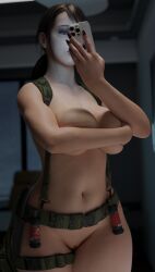 quiet (metal gear) from metal gear solid