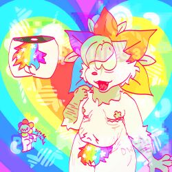 chubby_male cuntboy dandy dandy's_world femboy flower goofy