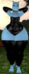 big_ass bubble_butt femboy ferialexonar furry huge_ass hyper_ass mewtwo pokemon pokemon_(species) tagme thick_thighs wide_hips