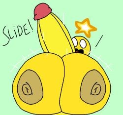 big_breasts big_penis low_quality mario_(series) mario_and_luigi_(series) mike_(mikenoob) mikenoob nintendo roblox robloxian self_upload starlow suprised tagme titjob