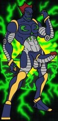 1boy 2016 balls erection male male_only megabyte_(reboot) penis reboot solo sonicality tagme thelionfish